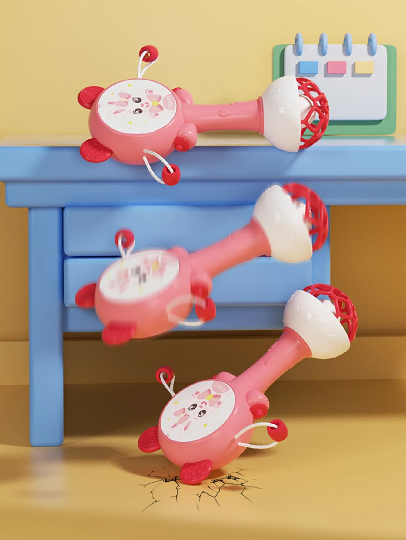Hochet pour bébé de 0 à 18 mois, jouets, anneau de dentition, cloches à main, Mobile, arrêt de pleurer, déchirement, jouet éducatif précoce, cadeaux pour nouveau-nés