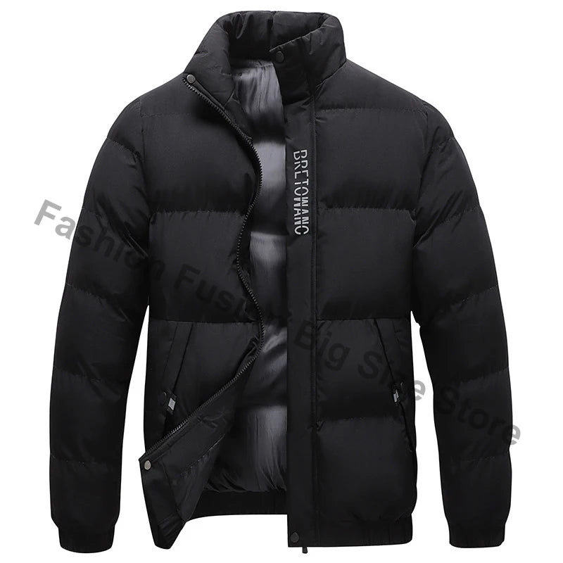 Veste d'hiver pour hommes, Parkas thermiques, manteaux décontractés, classiques, coupe-vent, vestes chaudes rembourrées, vêtements pour hommes