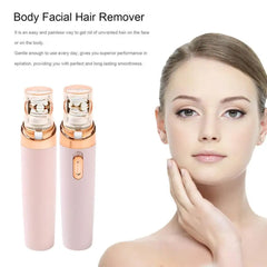 Tondeuse à sourcils électrique, mini épilateur portable, rasoir, rouge à lèvres, outil de forme de cheveux, visage indolore, D1G7, 1 pièce