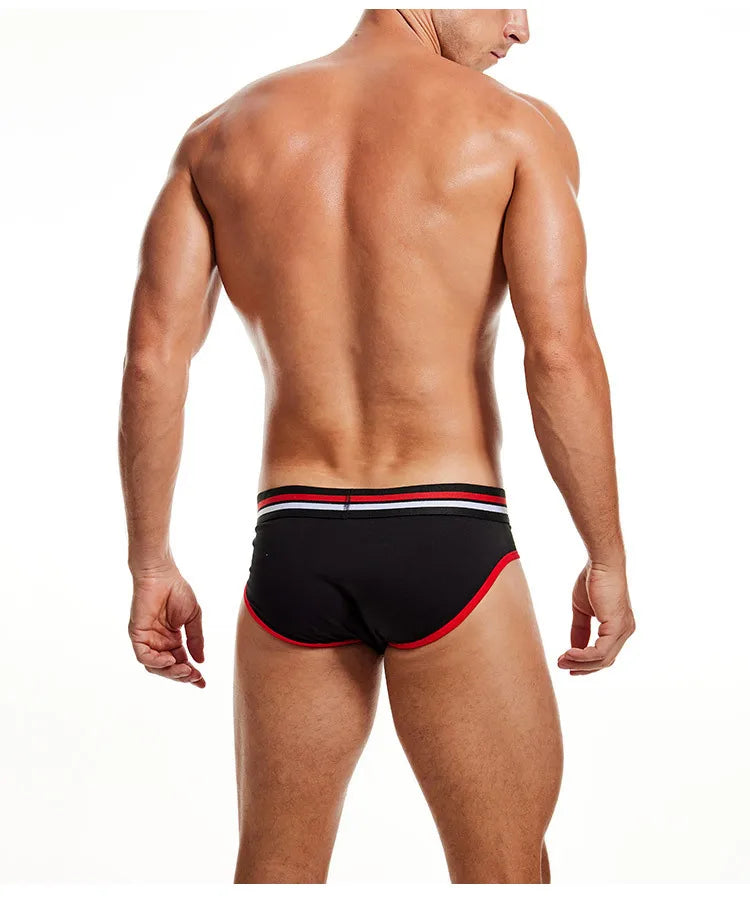 Ensemble 2 pièces - slips de sous-vêtements pour hommes en coton respirant jeunesse taille moyenne sous-vêtements pour hommes de grande taille slips d'été