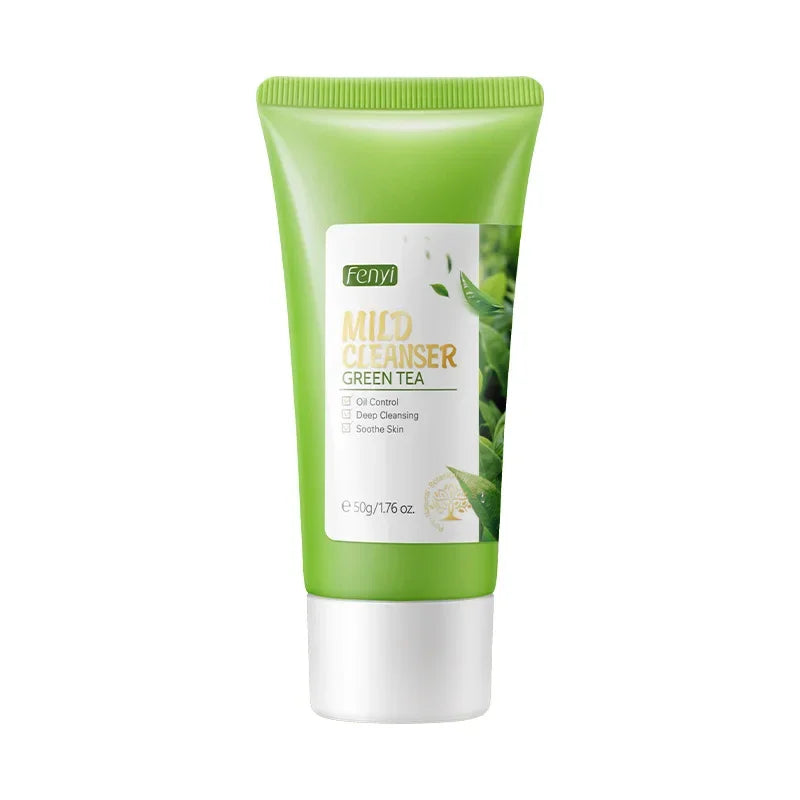 Nettoyant pour le visage à la vitamine C, nettoyage en profondeur, hydratant, élimination des points noirs, soins de la peau, mousse de lavage du visage, soins pour la peau