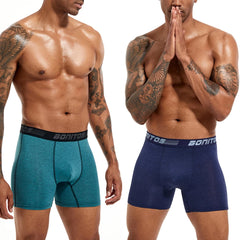 6 pièces/paquet Boxer homme grande taille boxeurs sous-vêtements pour hommes culottes en Polyester pour hommes caleçons Alphabet élastique sangle Shorts