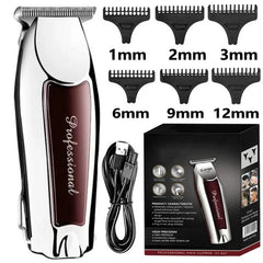 Tondeuse à cheveux tondeuse sans fil Rechargeable pour hommes toilettage professionnel électrique barbe Machine de coupe de cheveux bord tondeuse à cheveux