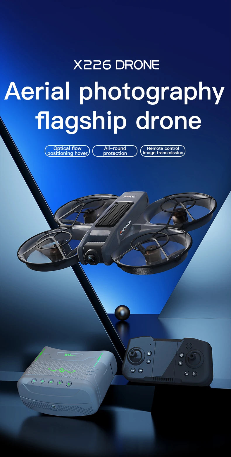 2025 nouveau Drone X266 8K WIFI GPS professionnel HD photographie aérienne avion télécommandé HD double caméra quadrirotor jouets cadeaux