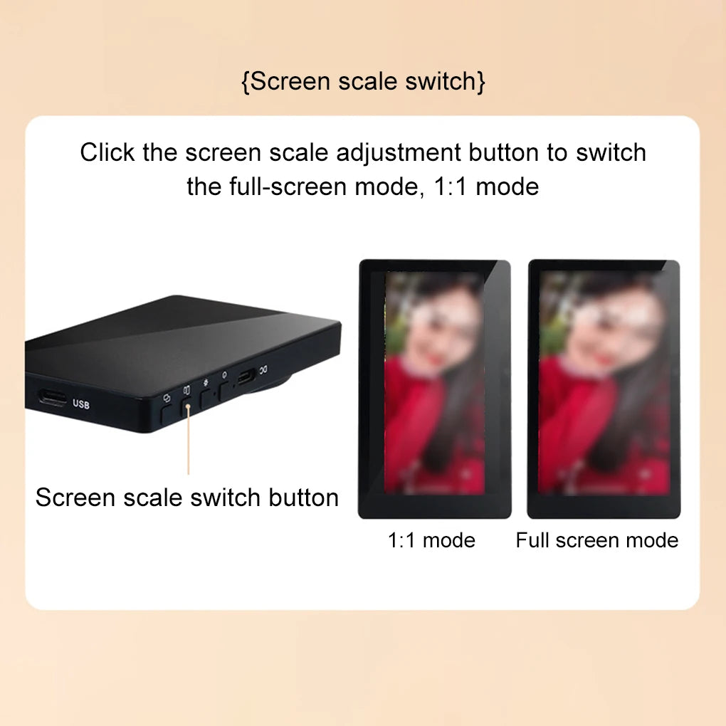 Écran de moniteur magnétique sans fil pour Smartphone Vlog, diffusion en direct, enregistrement vidéo, caméra arrière de téléphone, Selfie, nouveau