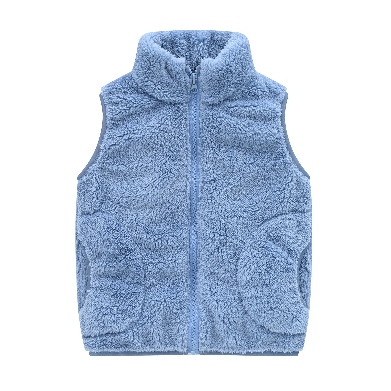 Trench-Coat à fermeture éclair de couleur unie pour garçons, manteau d'hiver pour enfants