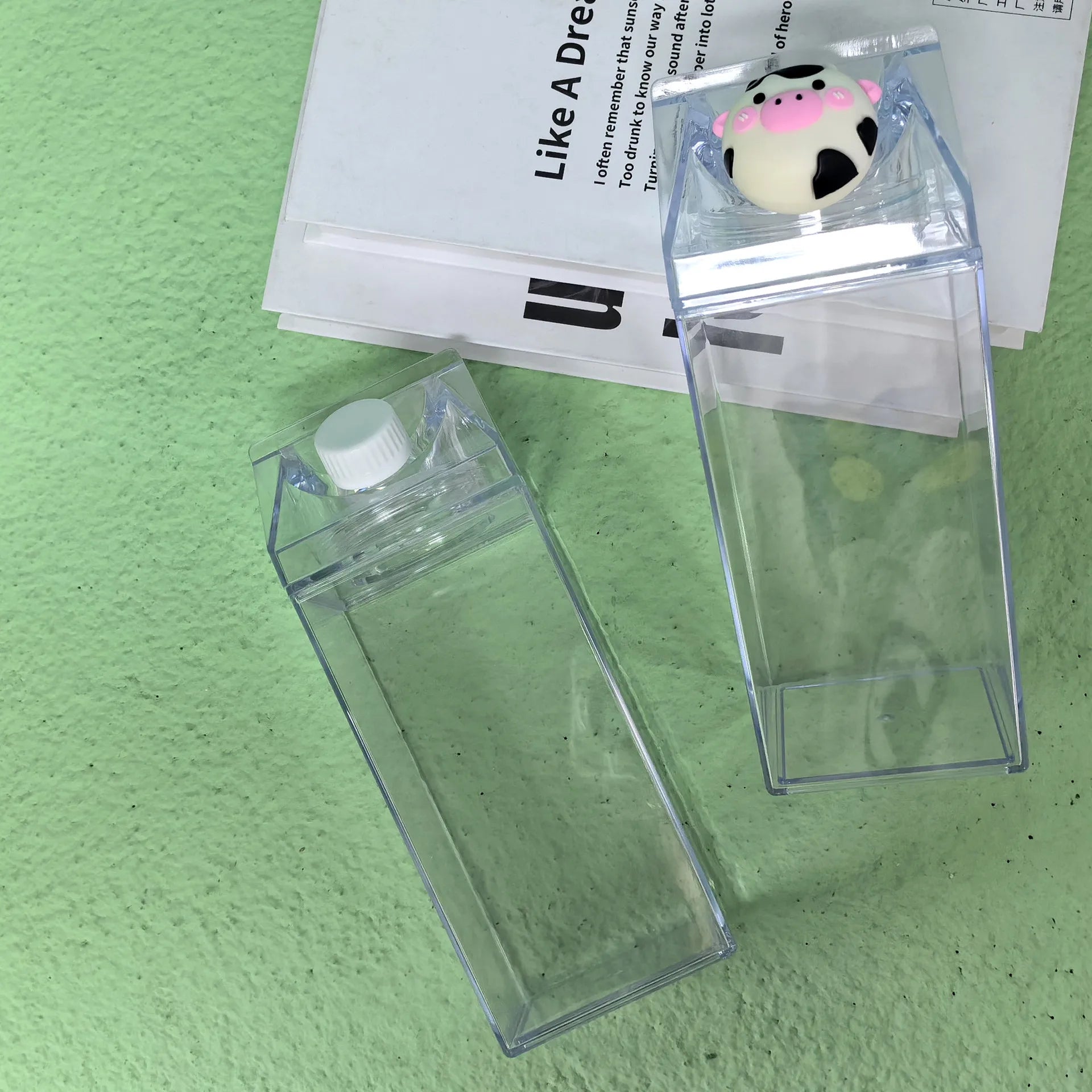Bouteille de café vide imprimée réutilisable de 500ml, pour le stockage des boissons, récipient Durable anti-fuite, accessoire de boisson écologique
