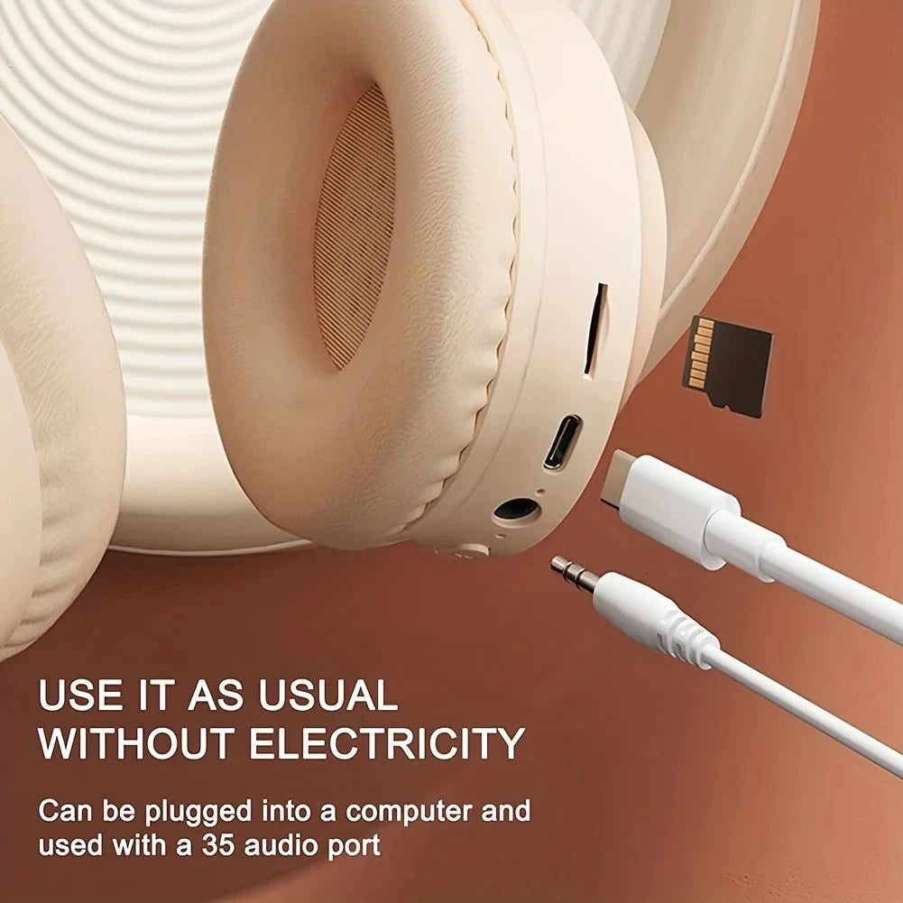 Xiaomi Bluetooth casque sans fil pliable casque sur l'oreille haute fidélité basse stéréo avec Microphone musique jeu casque