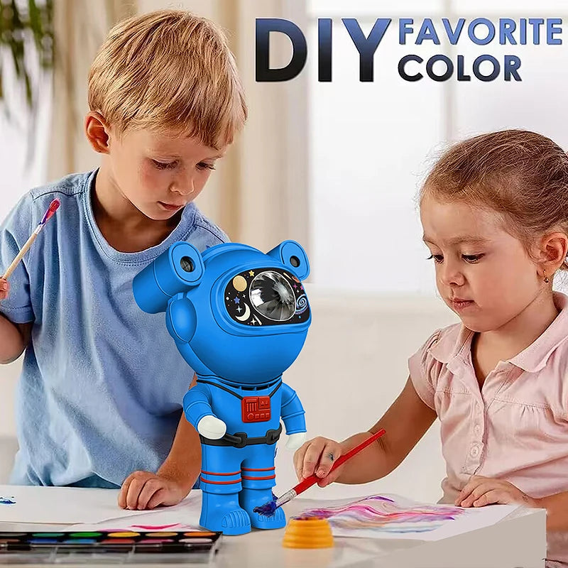 Projecteur d'étoiles pour enfants, veilleuse avec télécommande, conception réglable à 360 °, astronaute, nébuleuse, galaxie, éclairage pour enfants