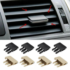 4 pièces Auto voiture climatisation évent voiture Center tableau de bord A/C évent Louvre lame tranche climatisation feuille Clips ensemble accessoires