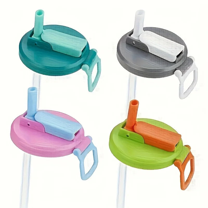 Couvercle de canette de boisson gazeuse réutilisable. Le couvercle de canette de boisson gazeuse peut être utilisé pour les boissons, les jus et les boissons gazeuses et livrés avec une paille