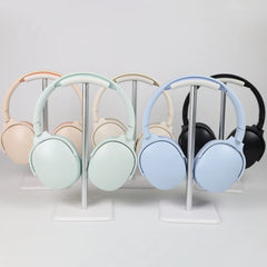 Casque sans fil Bluetooth casque sur l'oreille Hifi stéréo véritable sport écouteurs TF AUX lecteur de musique avec micro HD