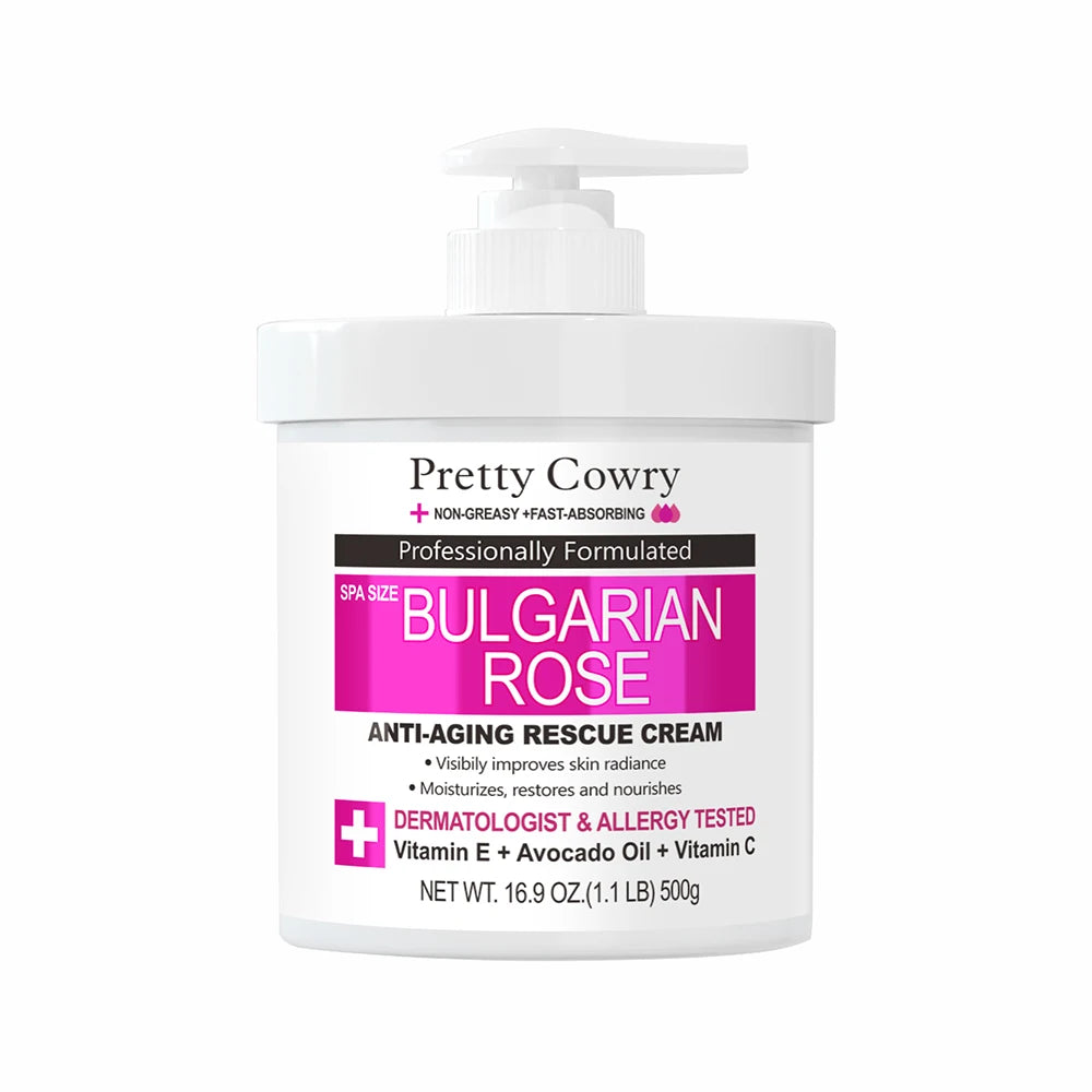 Crème éclaircissante pour le corps, 500ml, collagène, vitamine C, rétinol, Niacinamide, hydratante longue durée, Lotion pour le corps, soins pour la peau