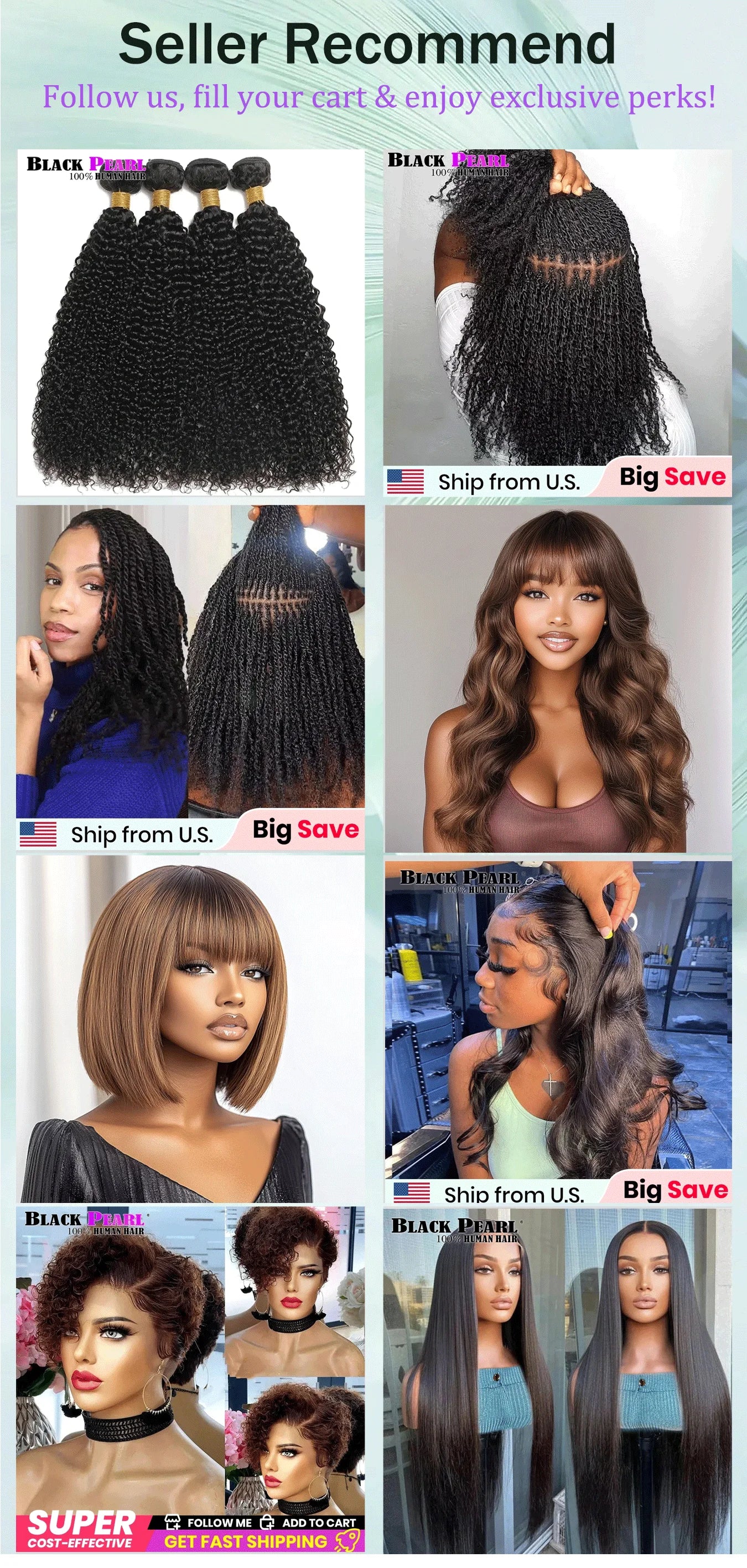 Perruques de Cheveux humains supérieures coupe lutin courte brun naturel Multi séparation 100% vrais Perruques de Cheveux humains Perruques Cheveux Humains de haute qualité