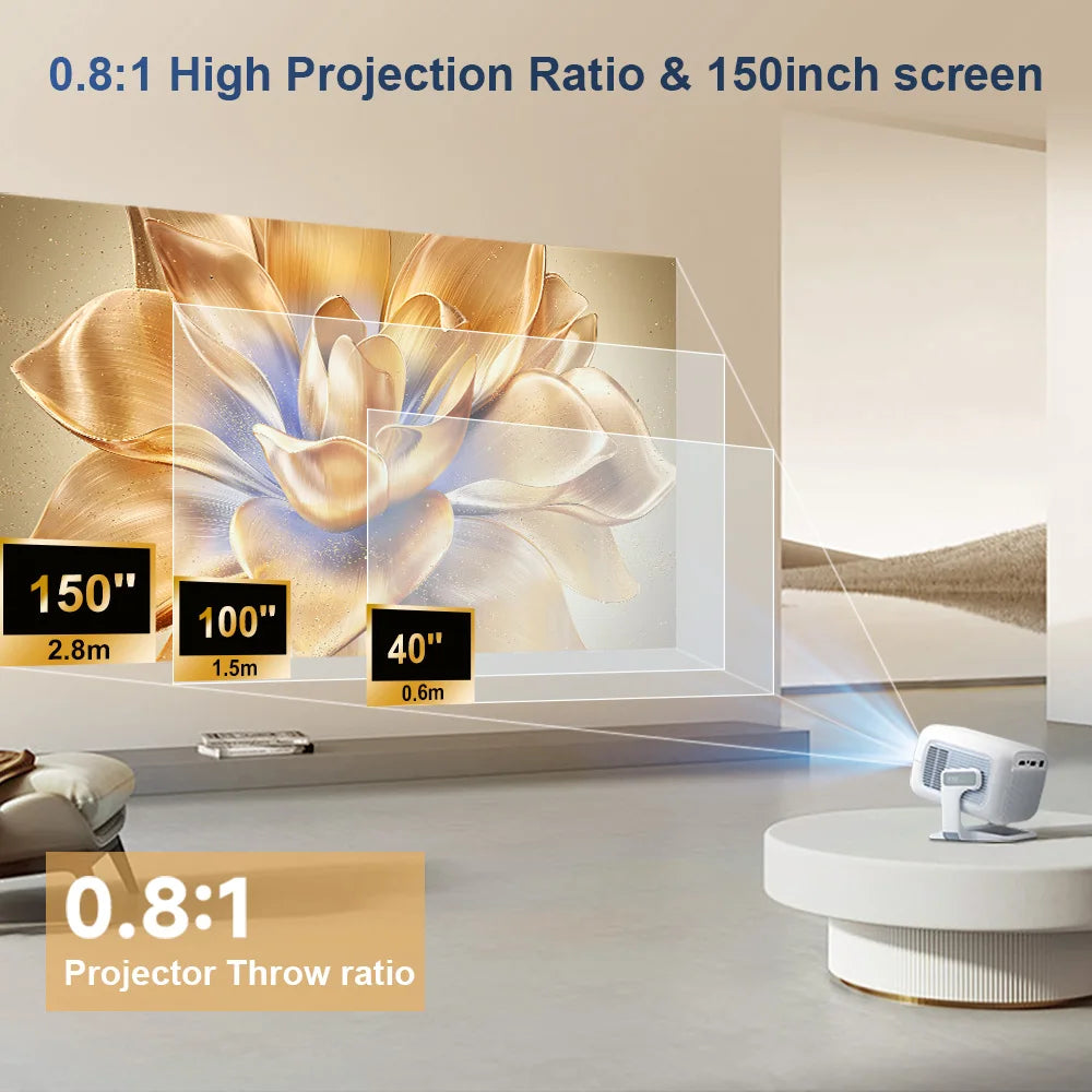 PROGAGA PG370 1080P projecteur Full HD pour film WiFi Android projecteur 4K PG370 Smart TV Home cinéma Mini projecteur vidéo Portable vidéoprojecteur videoprojecteur 4k projecteur projecteur vidéo retroprojecteur 4k