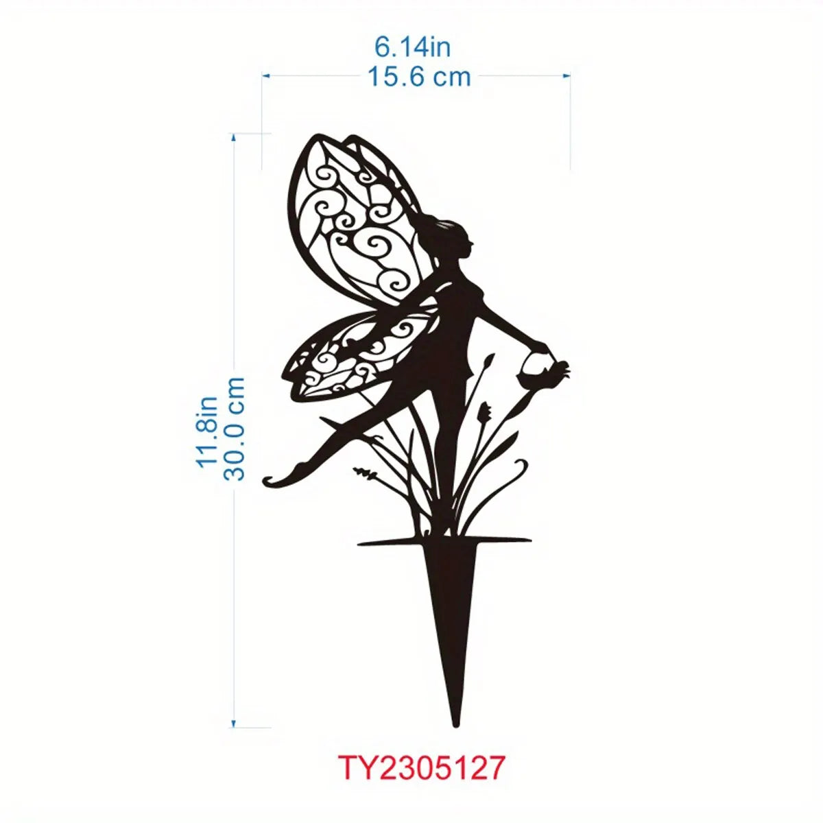 Metal fairy garden outdoor decoration for your patio and lawn