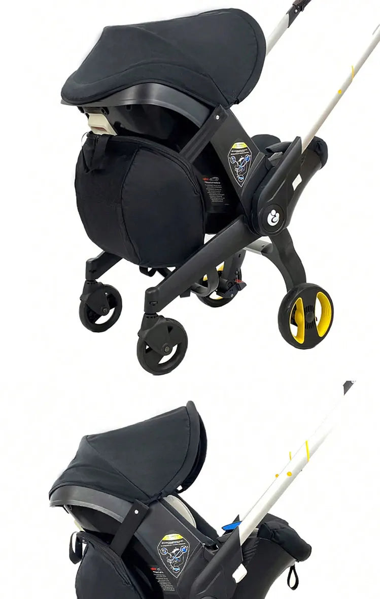 Sac de rangement pour siège de voiture de bébé, sac de courses compatible pour poussette Doona & FooFoo, sac à dos de voyage à bandoulière, accessoires de poussette pour bébé