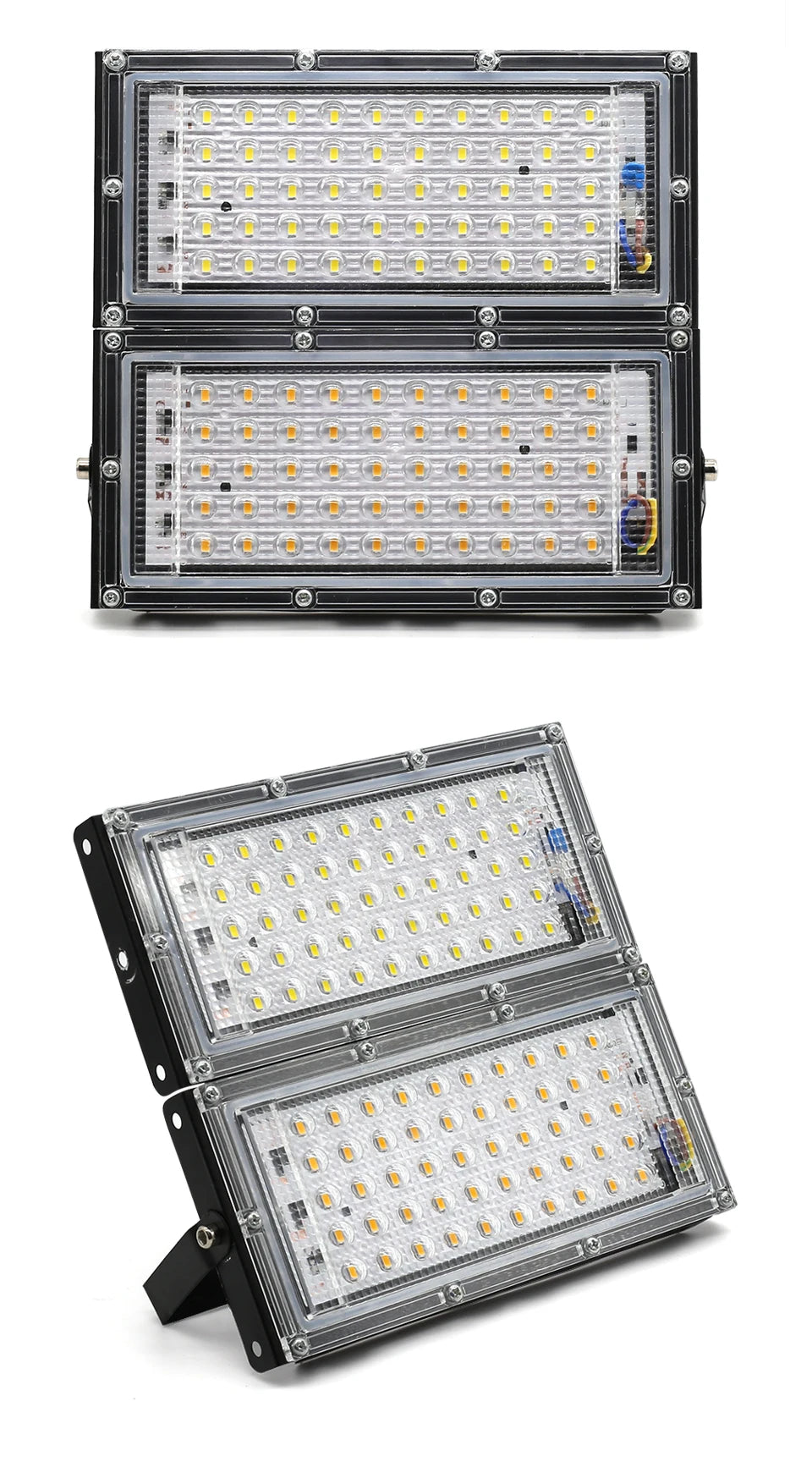Éclairage LED étanche AC 220V IP65 projecteur extérieur projecteur 50W 100W 150W LED réflecteur lampadaire éclairage paysager