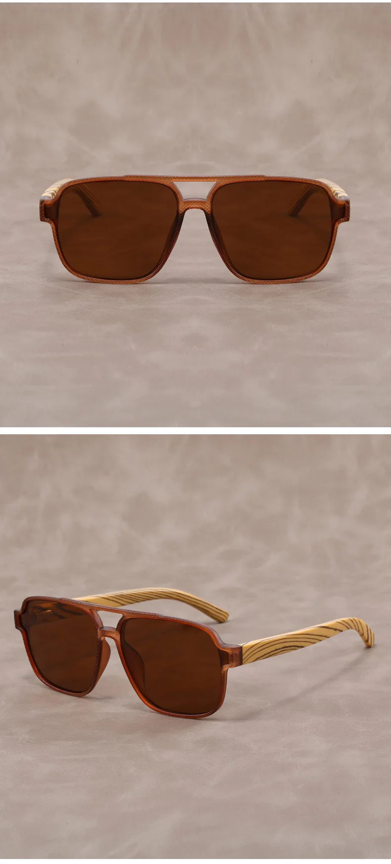 Lunettes de soleil à Grain de bois pour hommes lunettes de soleil à Grain de bois lunettes pour hommes lunettes polarisantes lunettes de Protection UV