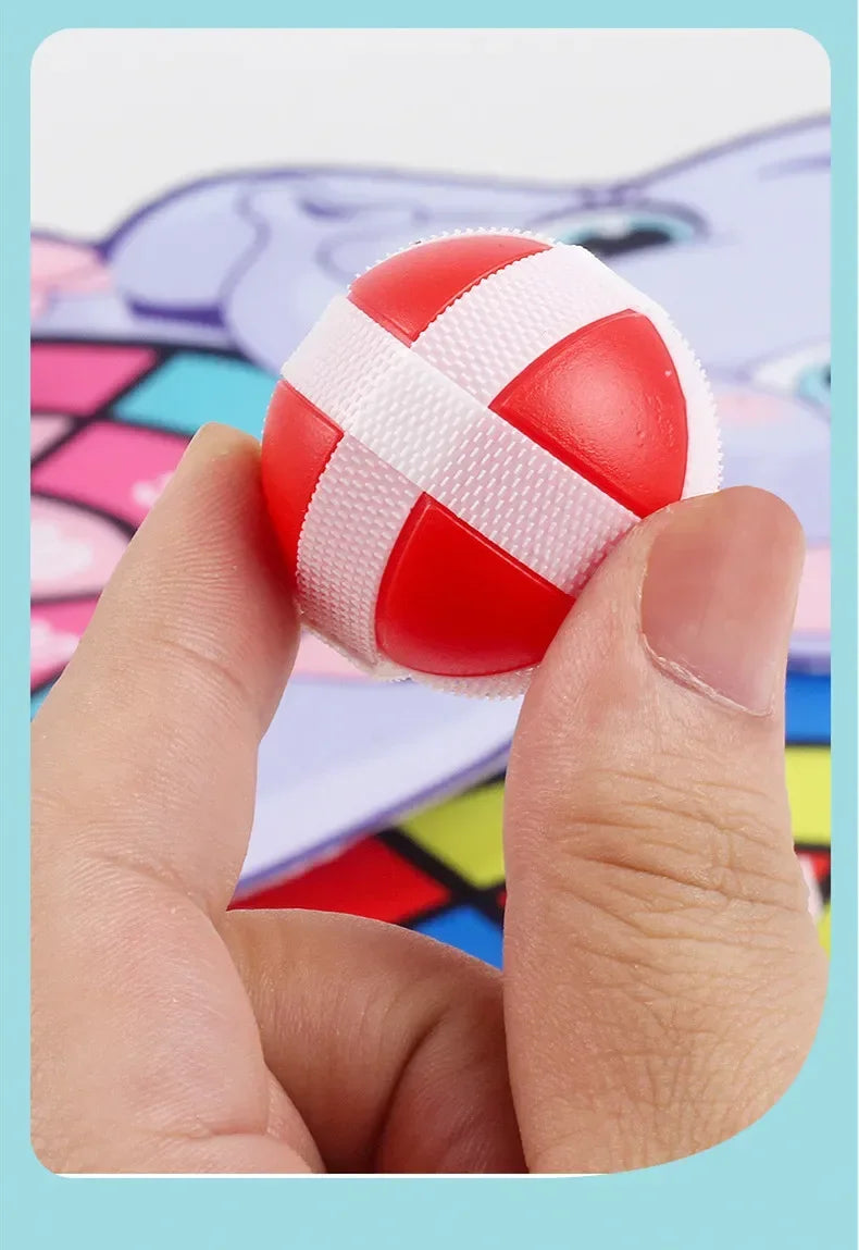 Jeux éducatifs jeu de fléchettes enfants jouet Stickey balle fléchette Sports d'intérieur enfant jeux Montessori pour enfants cadeaux bébé jouets