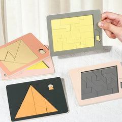 Puzzle en bois pour enfants, planche en bois, Montessori, apprentissage 3d, planches d'activités éducatives précoces, jouets pour enfants