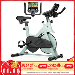 Superun Exercise Bike, 32-Level Magnetic Resistance Stationary Bike for Home, Low Noise Home Training Bike