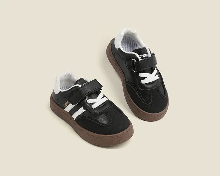 Chaussures de skate décontractées unisexes pour enfants, baskets blanches pour filles, chaussures en toile pour garçons, chaussures de sport pour enfants, nouvelle mode, printemps 2024