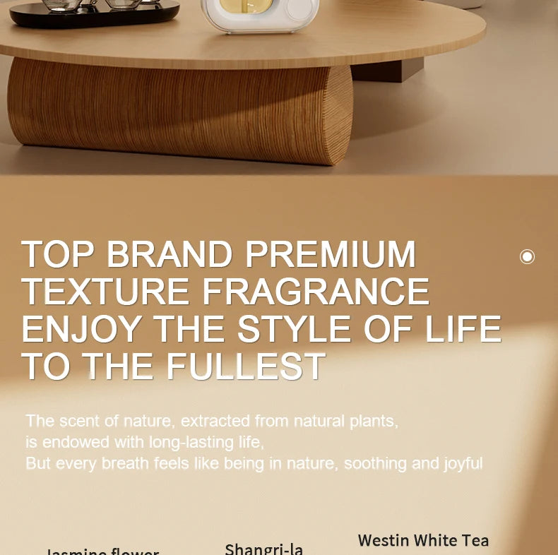 Aromatherapy diffuser, automatic fragrance sprayer for home, bedroom, and bathroom. Air freshener spray.