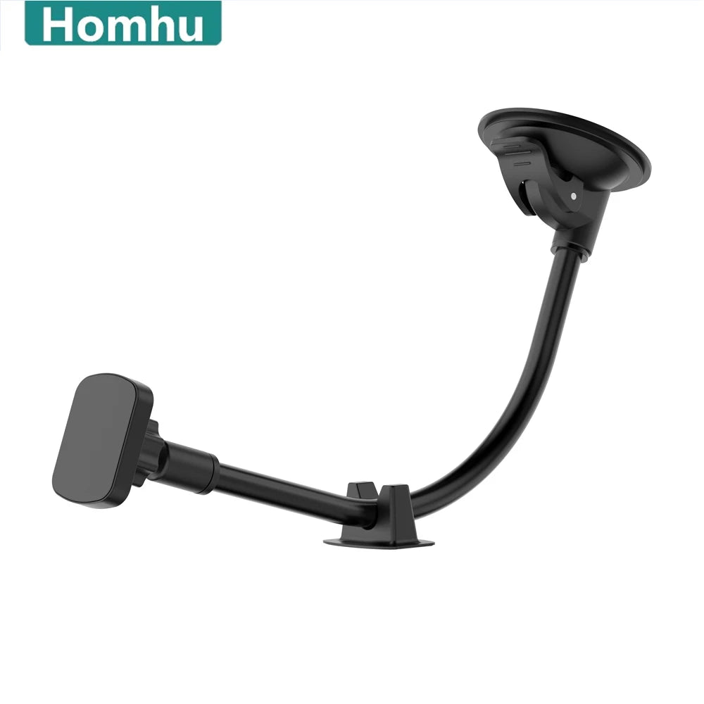 Support de téléphone magnétique universel pour voiture, bras long, pare-brise, tableau Prada, support de voiture magnétique, support S6 pour téléphone portable, support pour iPhone support portable pour voiture