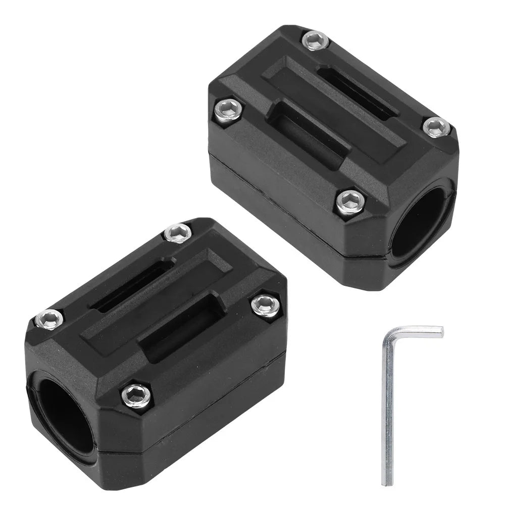 Blocs de protection de pare-chocs de moteur adaptés pour 22/25/28mm pour Honda, bloc décoratif, barre de protection de moteur de moto