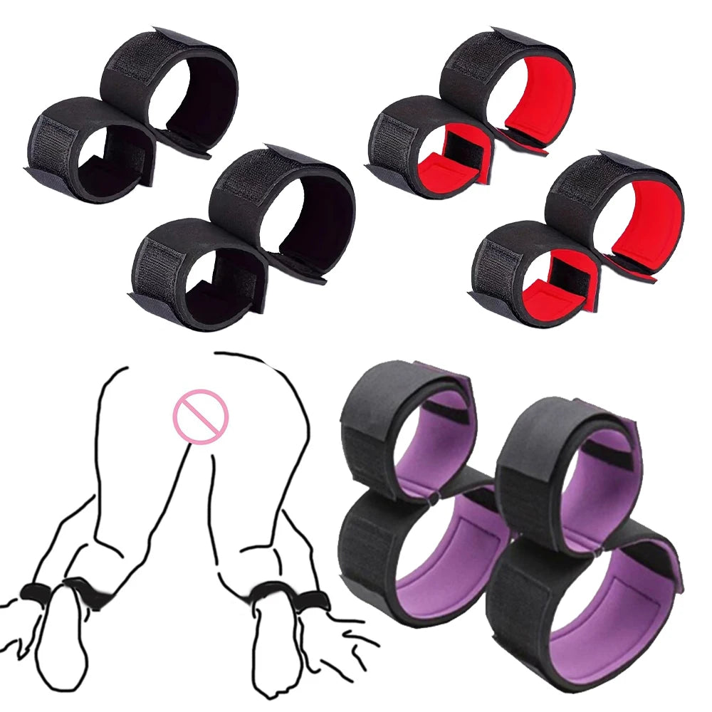 Jouets sexuels pour femmes, menottes, équipement de Bondage Bdsm, accessoires de jeux porno érotiques pour adultes, contraintes, Positions d'esclave, sangles sexuelles