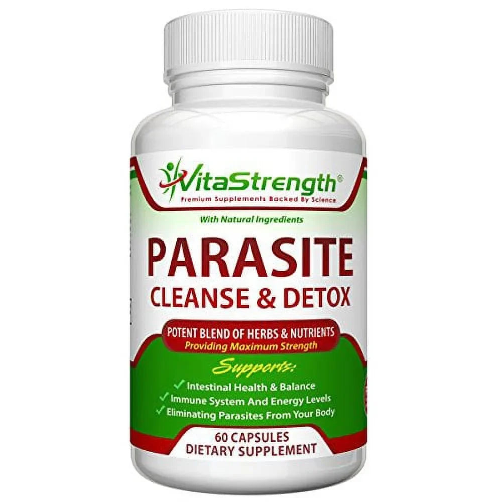 Nettoyant parasite premium - Détox intestinal - Soutient parasites et autres vers intestinaux