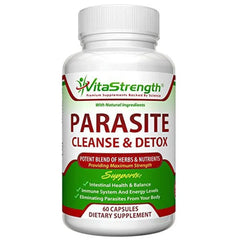 Nettoyant parasite premium - Détox intestinal - Soutient parasites et autres vers intestinaux