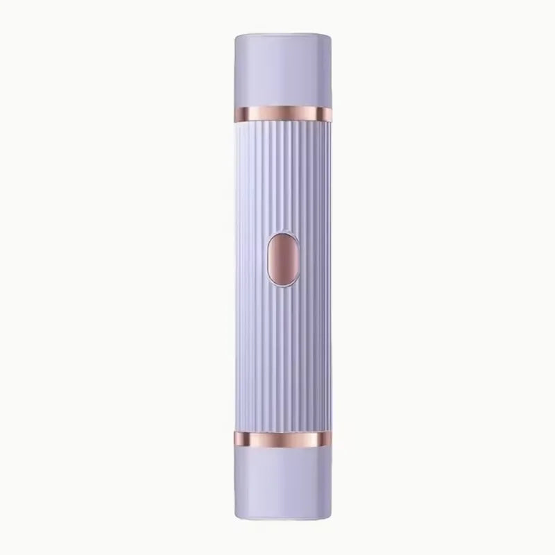 Electric shaver for women, waterproof shaver for wet and dry hair, 2-in-1 double head, double bikini trimmer, hair clipper, detachable head