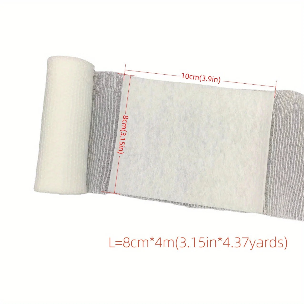 Bandage hémostatique élastique PBT, tampon hémostatique, pansement stérile, pansement pour traumatismes, rouleau de premiers secours jetable