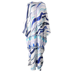 Vêtements pour femmes Robe élégante Robe décontracté confortable respirant longues robes mode ample col rond Robe imprimée nouveau