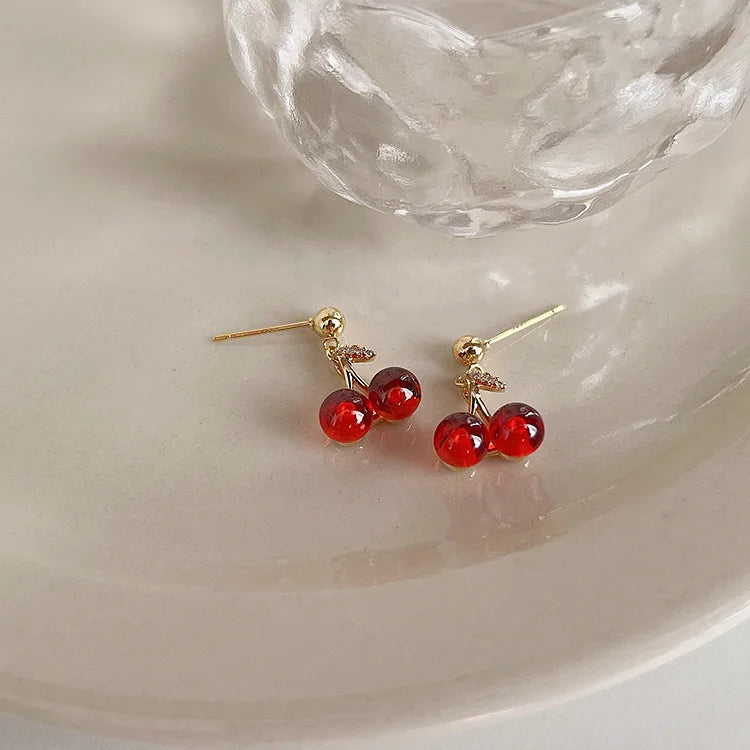 Collier de personnalité pour femme, bijoux de mariage, cadeaux d'anniversaire, vin rouge, aucun pendentif couleur or, ensemble de boucles d'oreilles, mode