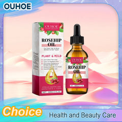 Bio Rose Musquée Antioxydant Améliorer Rides Rides Raffermissant Lifting Réparation Hydratant Nourrir Lisse Cheveux Soins de La Peau Huile