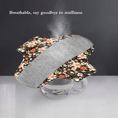Serviettes hygiéniques antidérapantes, 5 pièces, doublure en graphène, tissu en coton, serviettes hygiéniques respirantes et lavables pour femmes, période avec sac humide