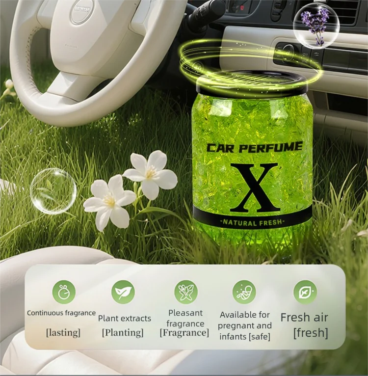 Désodorisant solide pour voiture, 220g, Gel déodorant Durable pour chambre à coucher, salon, salle de bain, armoire à chaussures, parfum général