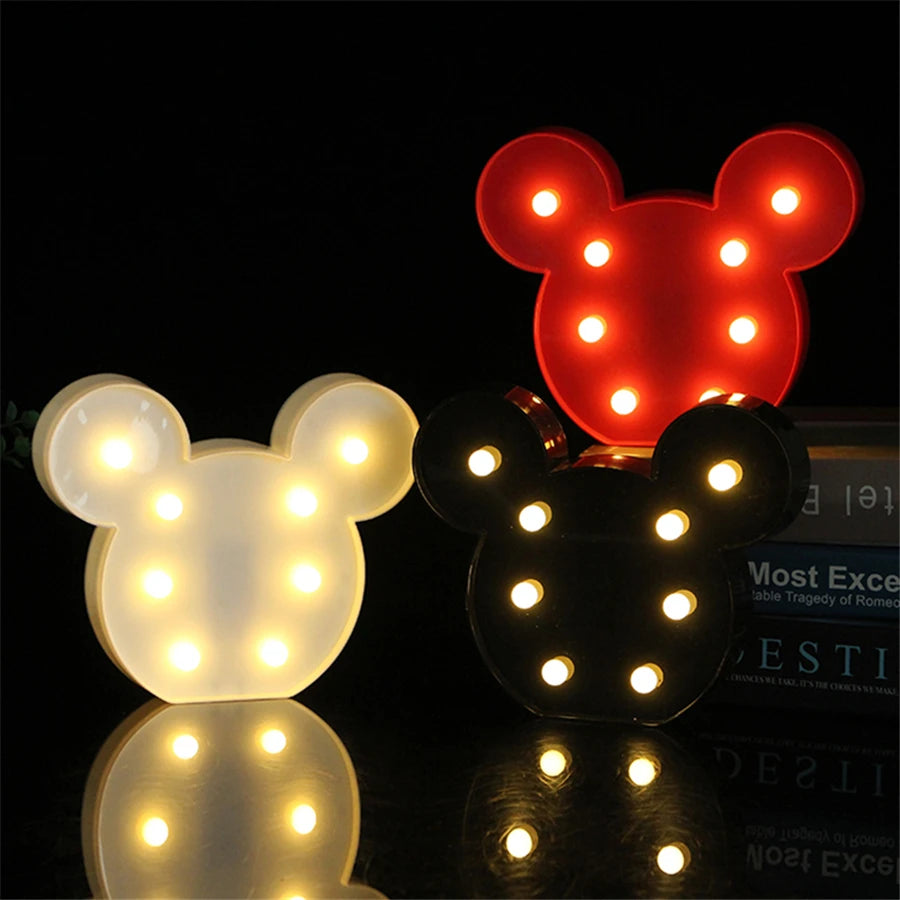 Veilleuse LED 3D sans fil pour bébés, applique murale Nairobi Orn, veilleuses pour enfants, cadeaux de vacances pour enfants