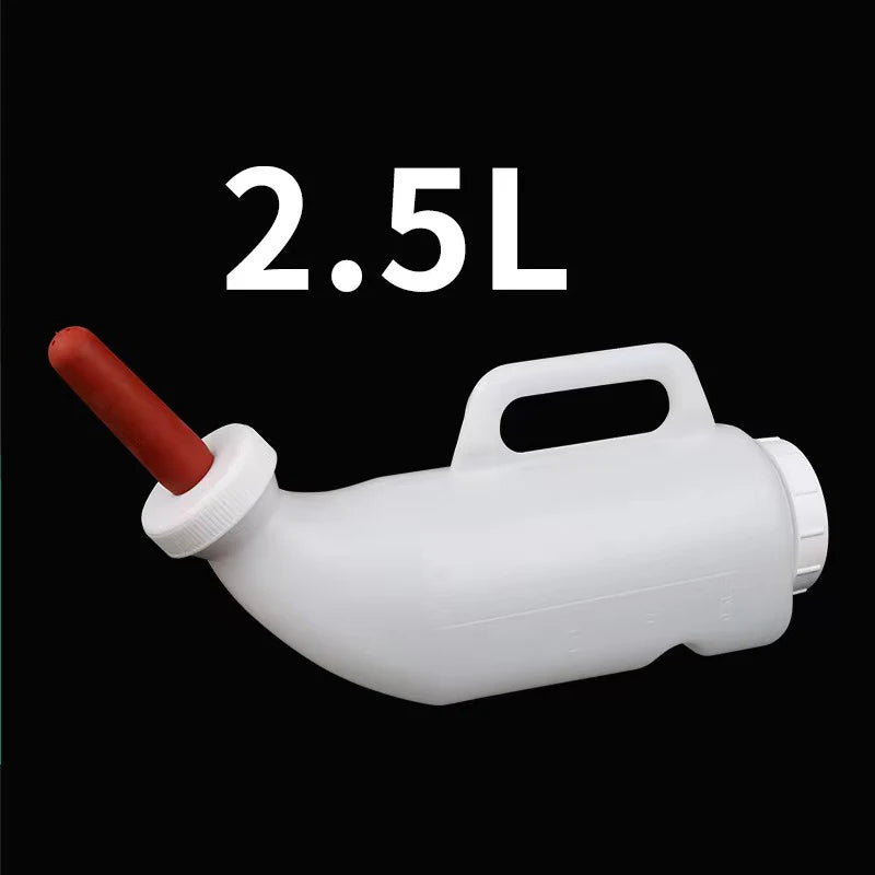 Bouteille d'alimentation pour lait de veau avec tétine, porte-bouteille pour lait de mouton, alimentation de traite, buveur de remplacement, outils d'alimentation pour le bétail