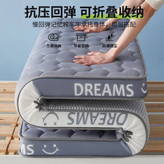 Matelas en Latex à mémoire de forme, pour usage domestique, lit Double simple Extra épais, pour dortoir d'étudiants, sol Tatami