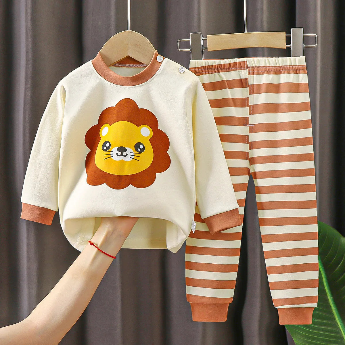 Vêtements pour enfants ensembles pour enfants vêtements pour enfants garçons filles coton automne hiver vêtements pantalons vêtements de nuit sous-vêtements