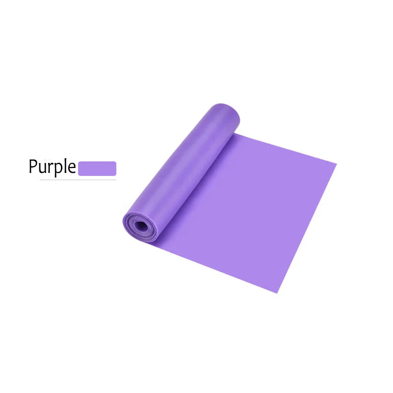 Bandes de résistance Pilates Yoga Sport entraînement Fitness exercice maison gymnastique bande élastique en caoutchouc naturel Latex Yoga accessoires