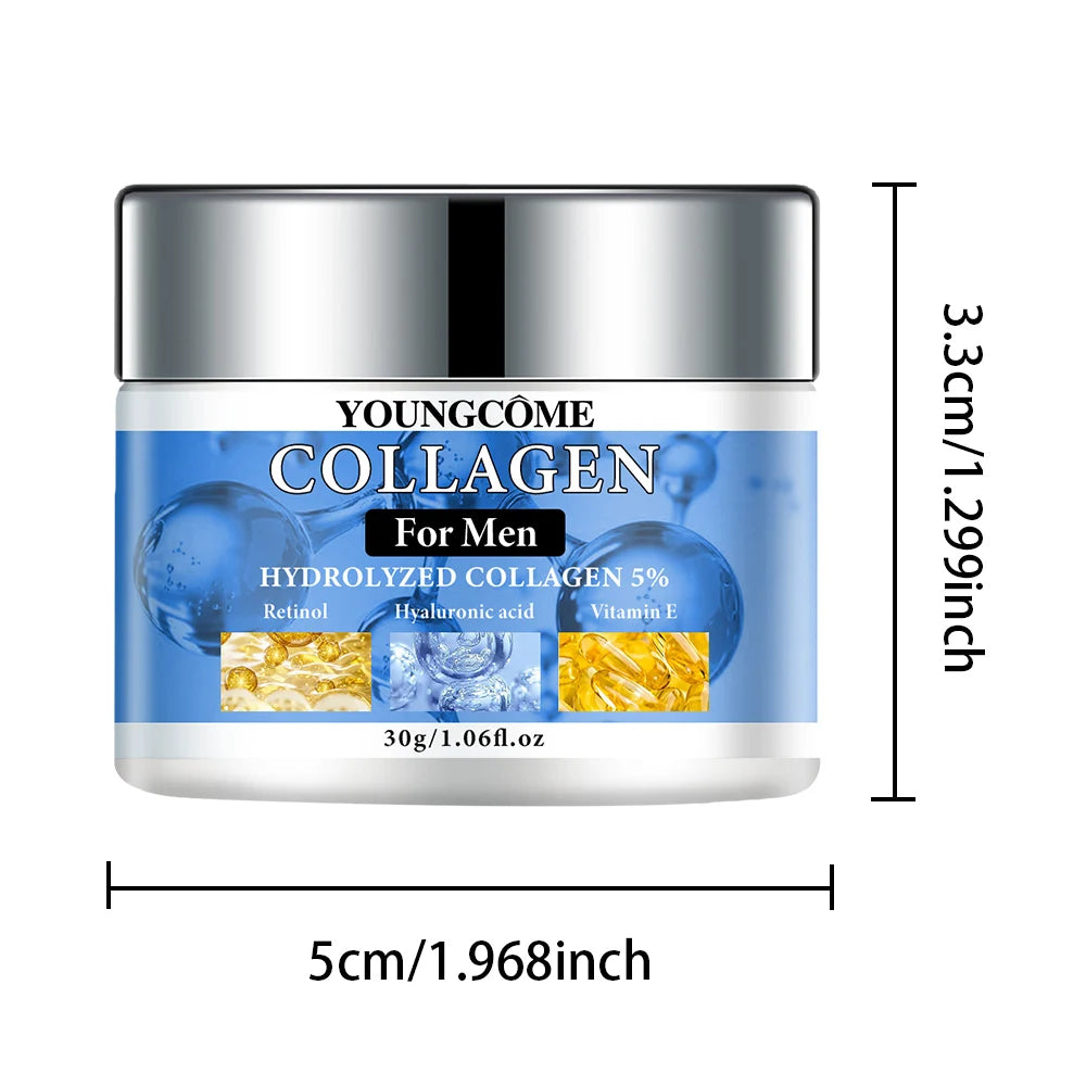 Crème raffermissante et hydratante au collagène rétinol pour hommes crème hydratante Anti-rides vieillissement raffermissant visage hommes soins de la peau