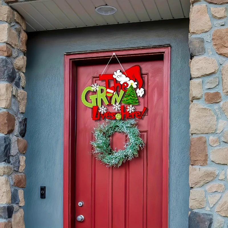 1-piece Christmas tree decorations, party decorations, festive atmosphere decorations, wall decorations and home decor