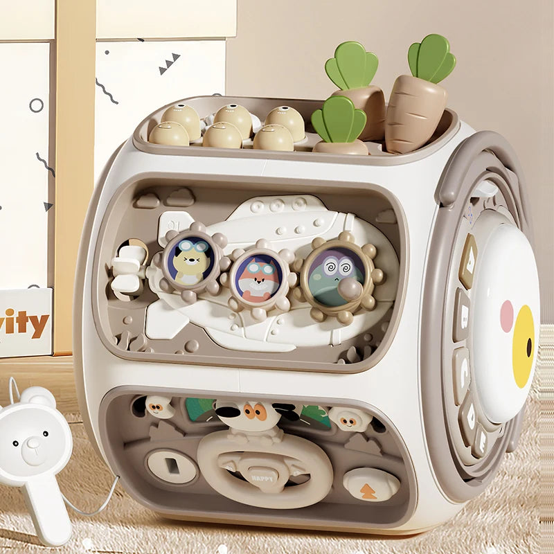 Jouets sensoriels Montessori pour enfants, jeux de développement cognitif avec tri des couleurs et activités d'apprentissage des formes, cadeaux de 3 ans