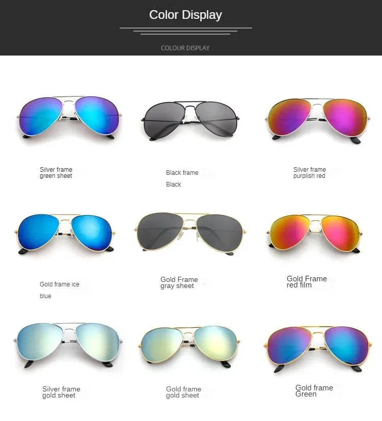 Vintage sunglasses for men and women, metal frame, fashionable shades, for outdoor sports, new 2024 collection