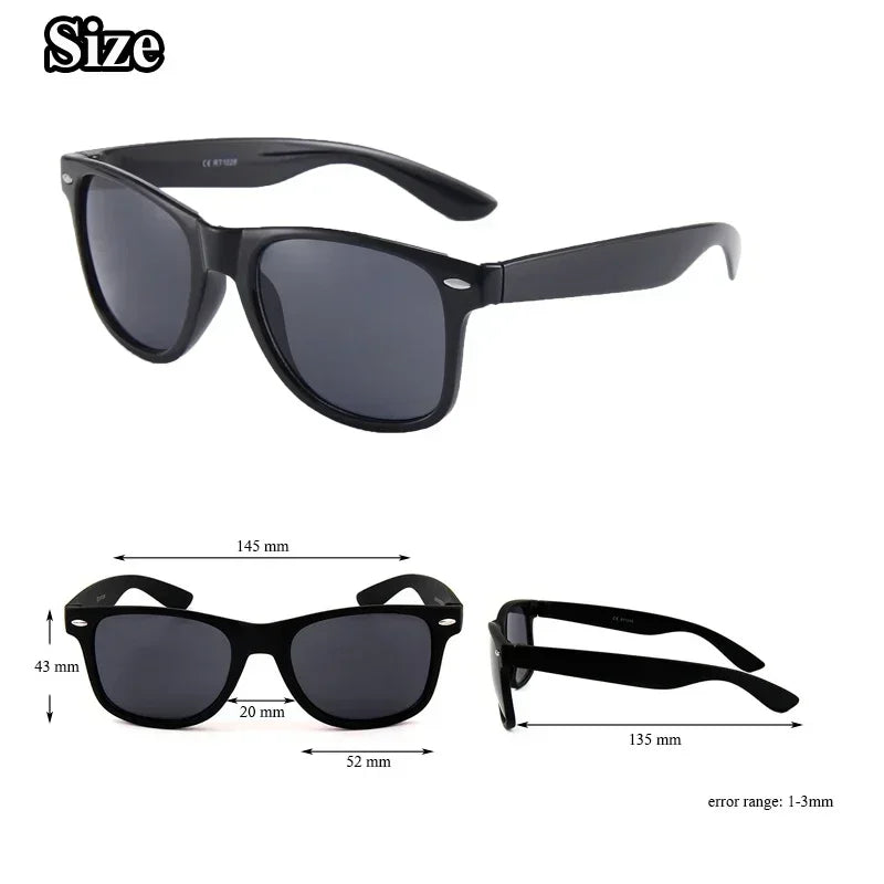 12 couleurs à la mode nouveaux enfants lunettes de soleil mode carré lunettes d'extérieur nuances pour enfants garçons filles UV Preotection lunettes de soleil